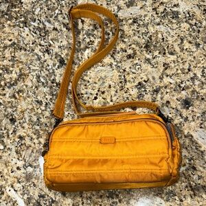 Lug Orange Crossbody Bag